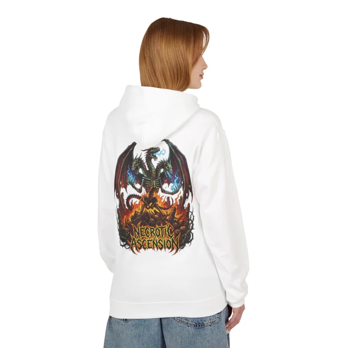 Bluza z kapturem z nadrukiem Necrotic Ascension